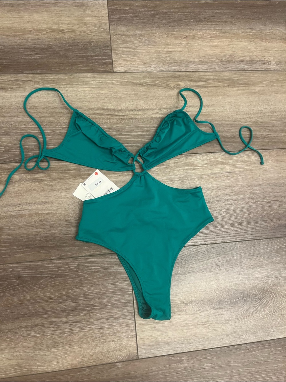 Zara Cutout One-Piece Swimsuit